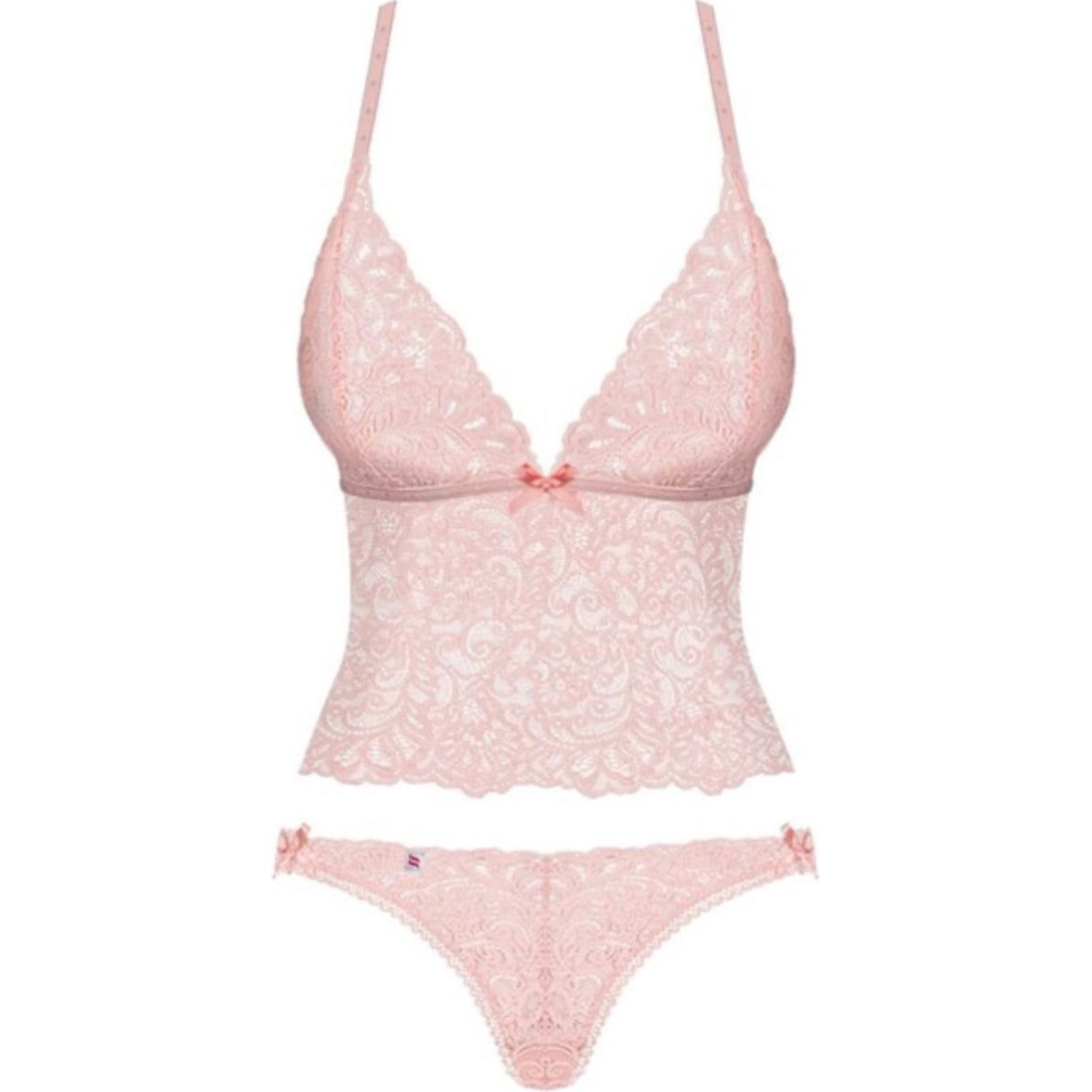 Obsessive Top & Panties Delicanta Pink