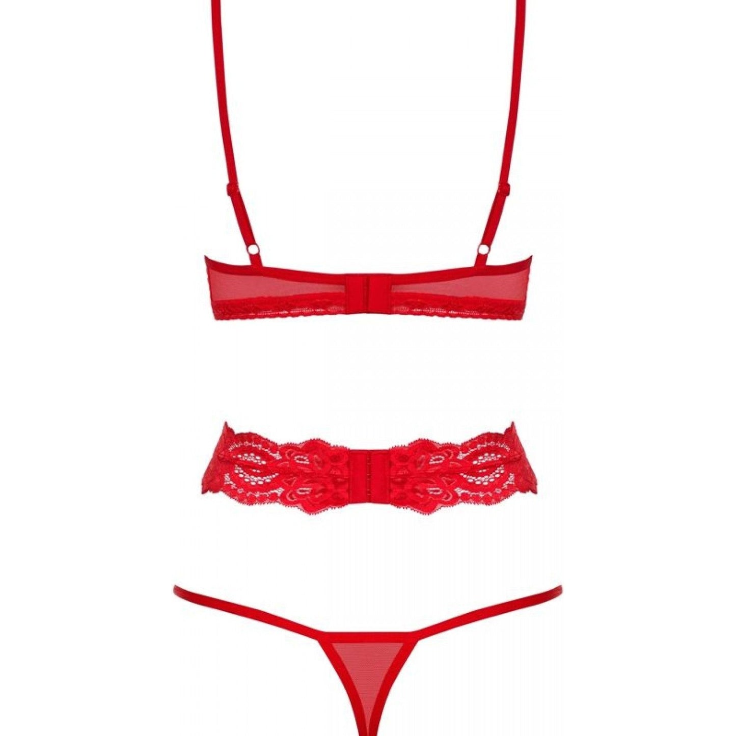 Obsessive Teddy 829-TED-3 Red