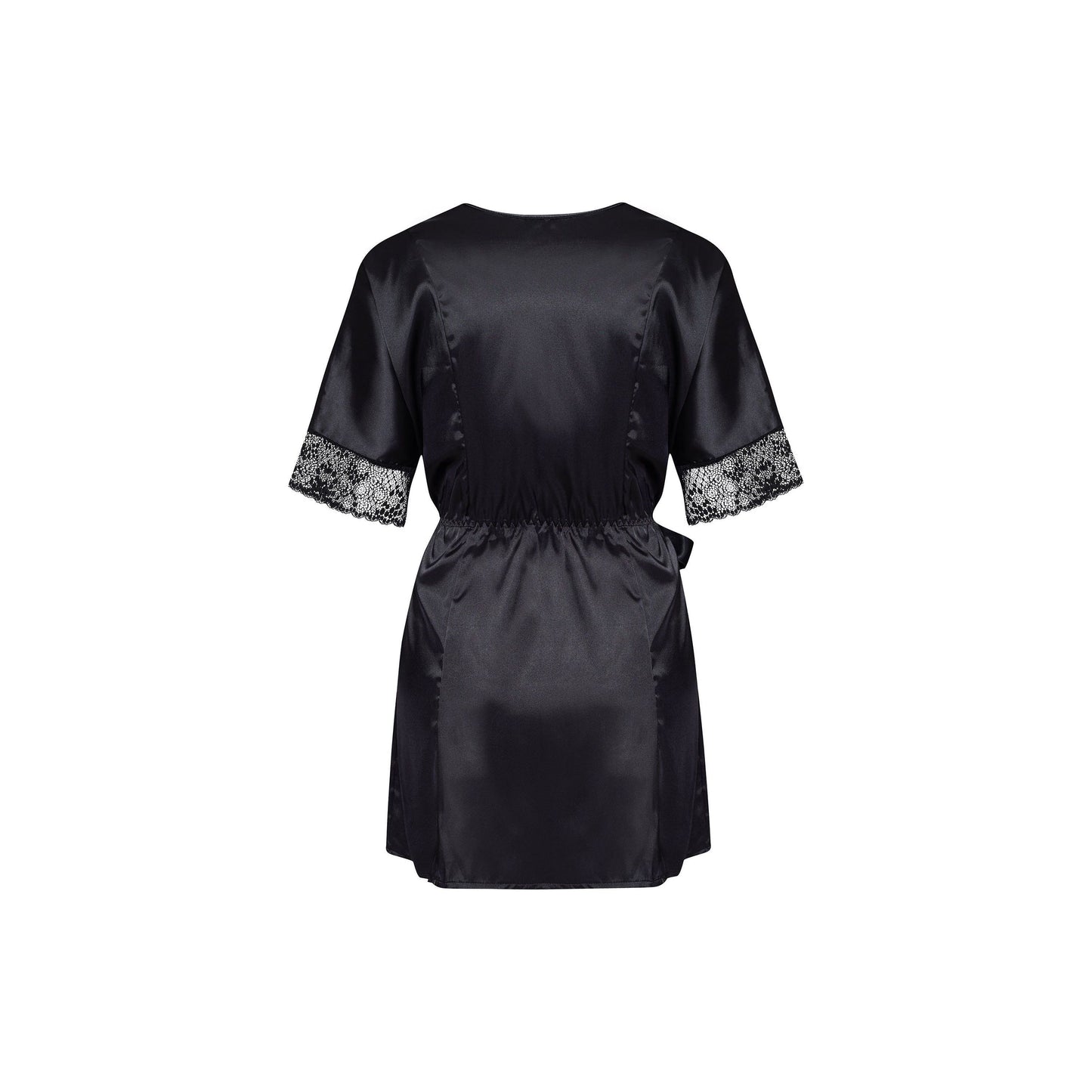 Beauty Night Fashion Delight Dressing Gown Black