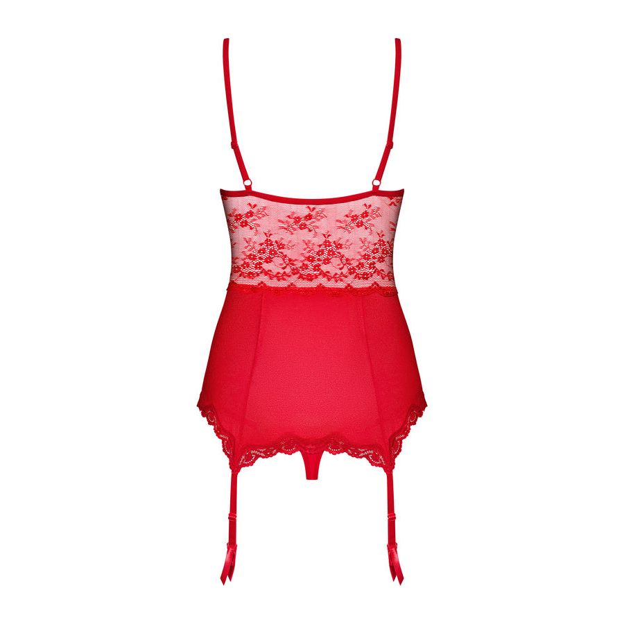 Obsessive Corset & Thong Lovica Red