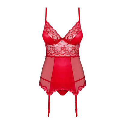 Obsessive Corset & Thong Lovica Red