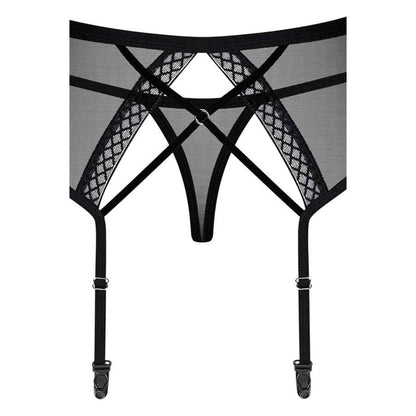 Obsessive Garter Belt & Thong 855-GAR-1 Black